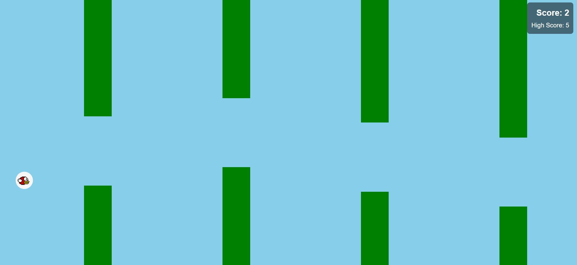AI Flappy Bird Game project image